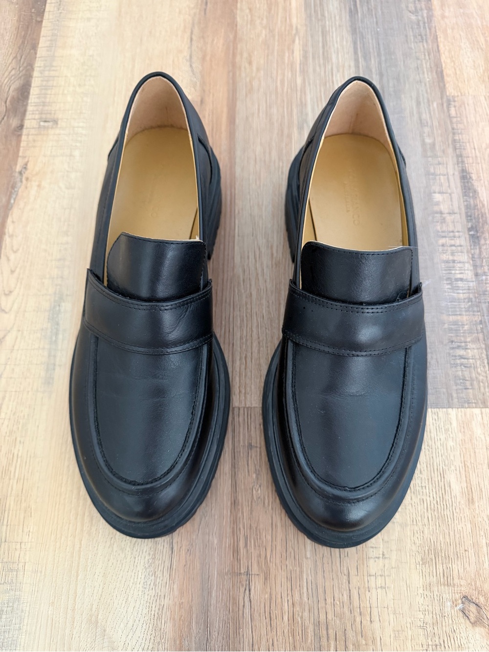 Tony Bianco Wiz Black Venice Loafers (Size 9)